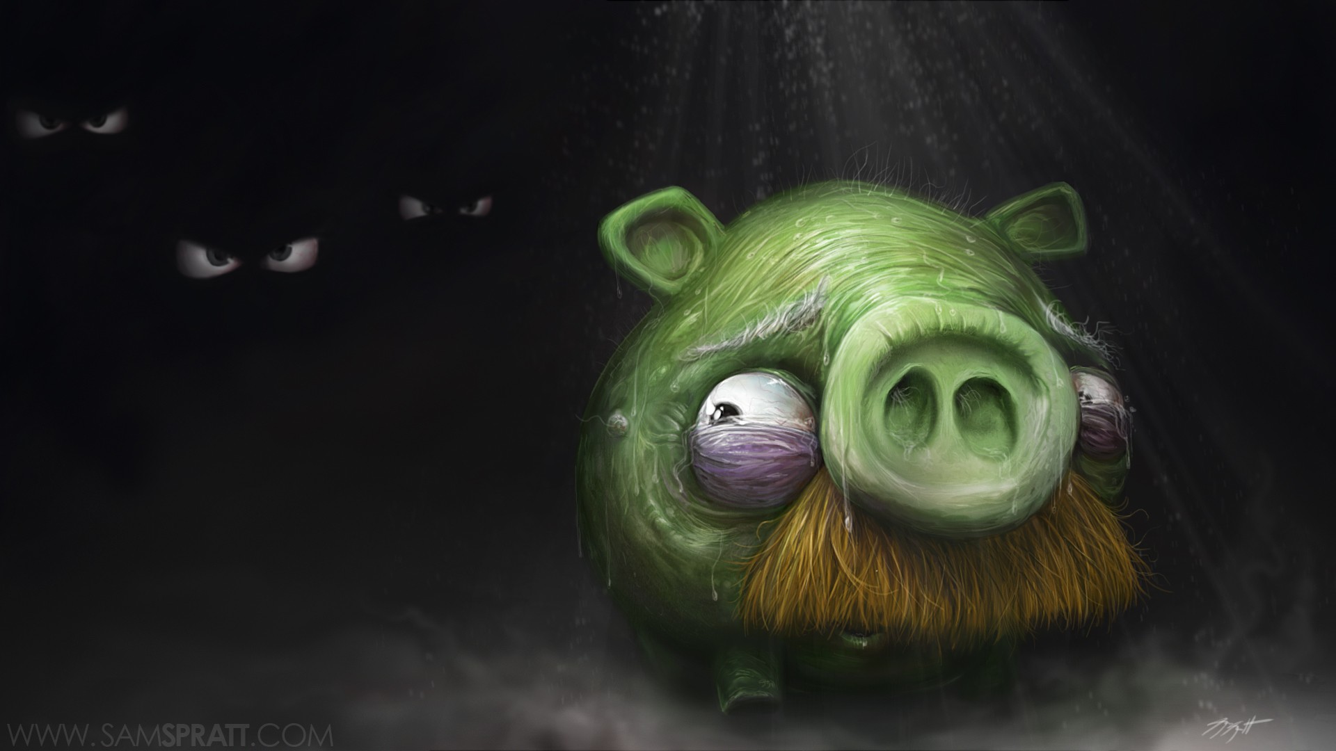 The Angry Birds Realism Wallpaper