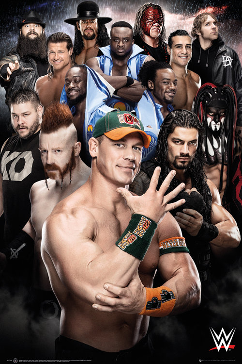 Wwe Posters Official Merchandise
