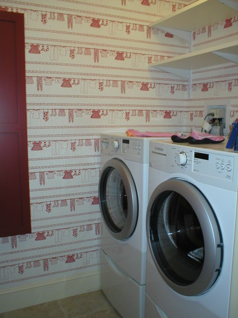 Clothesline   Traditional   Laundry Room   boston   by Nashawtuc