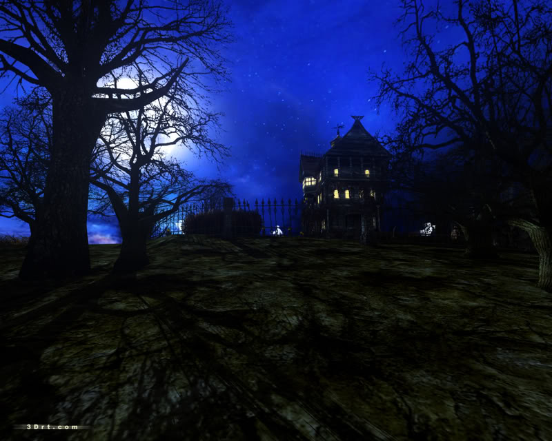 Haunted House Background Wallpaper Haunted House Background Desktop 800x640