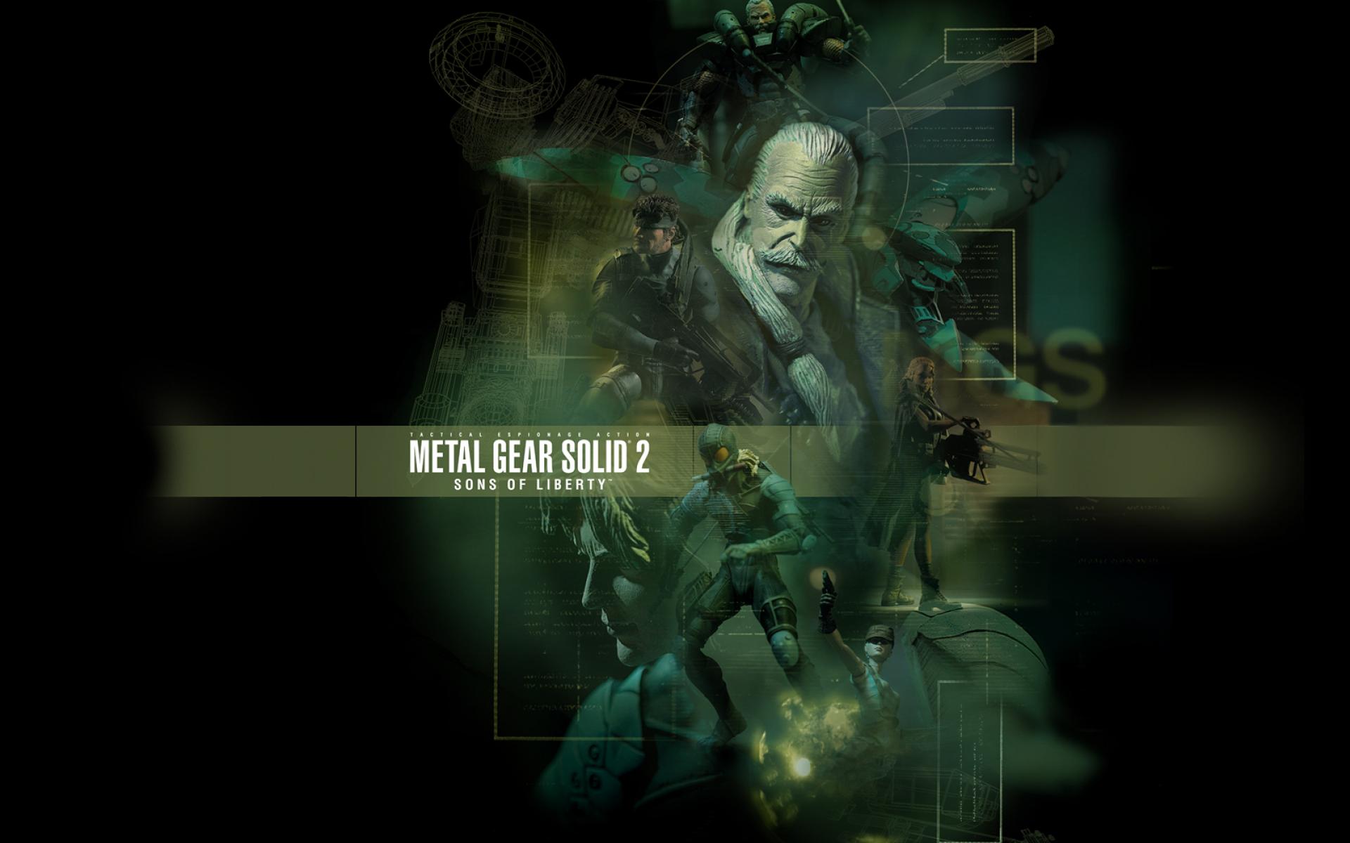 Mgs Metal Gear Solid Sons Of Liberty Games Hq Wide