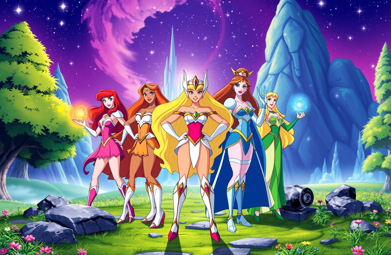 She Ra And The Princesses Of Power Wallpaper