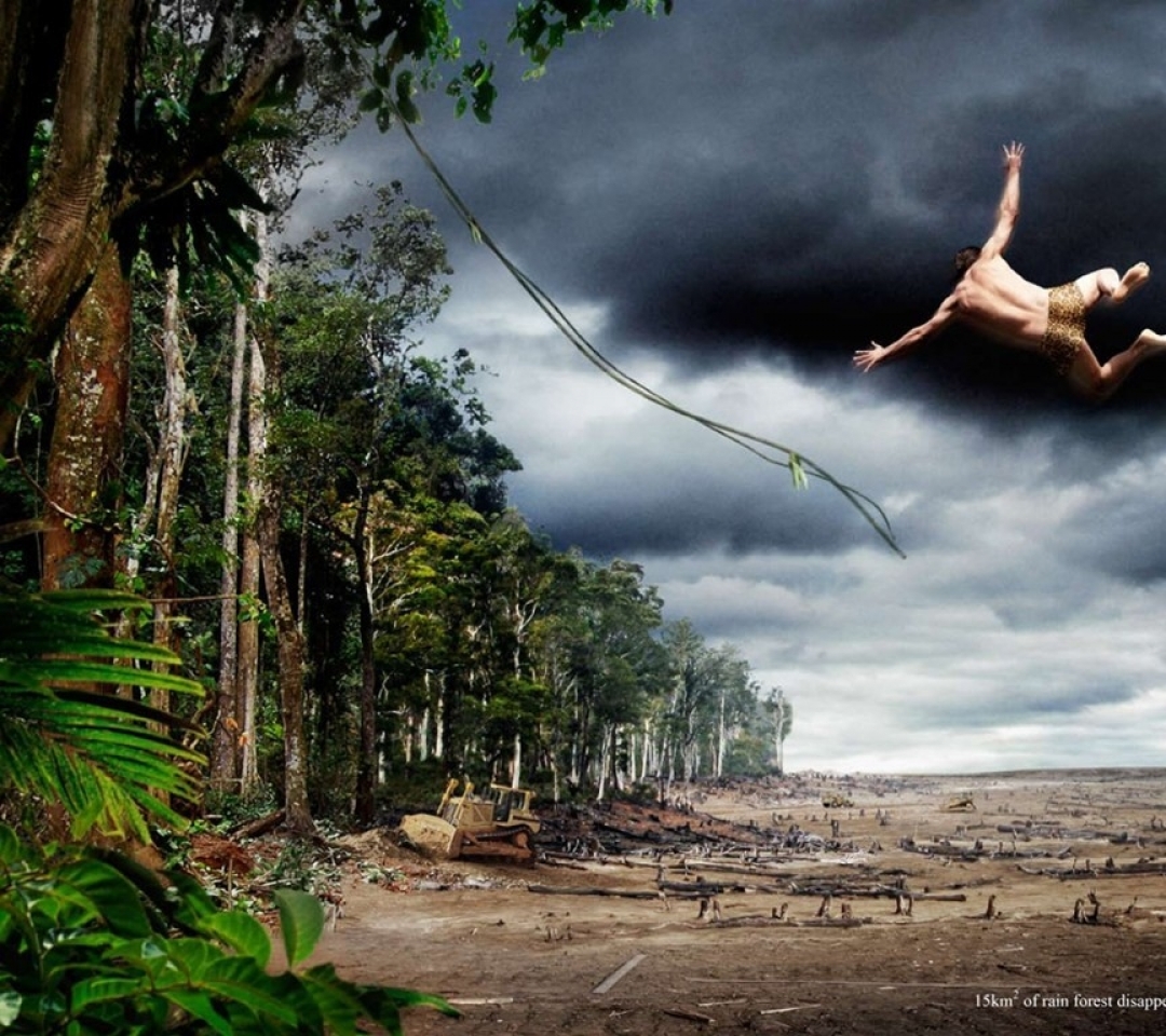 Wallpaper Tarzan World Wildlife Fund