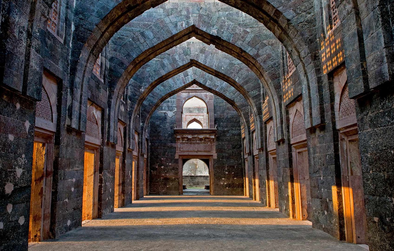 Wallpaper Castle India Ruins Madhya Pradesh Mandu Image For