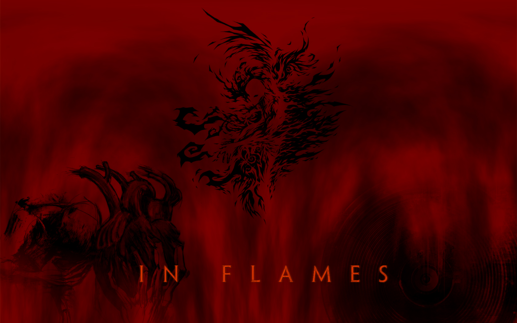 In Flames Wallpaper by Rikkard11 on