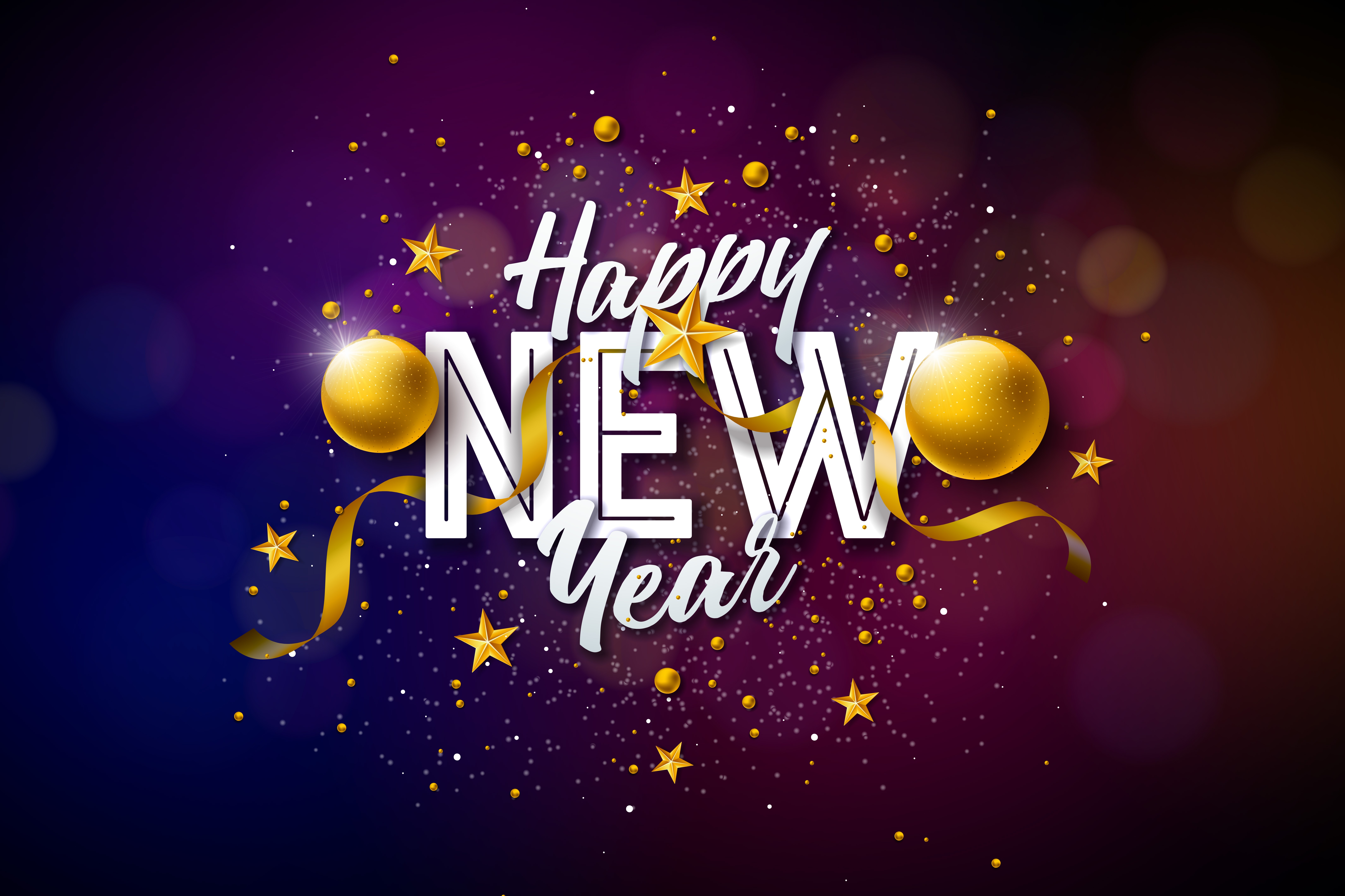 New Year HD Wallpaper And