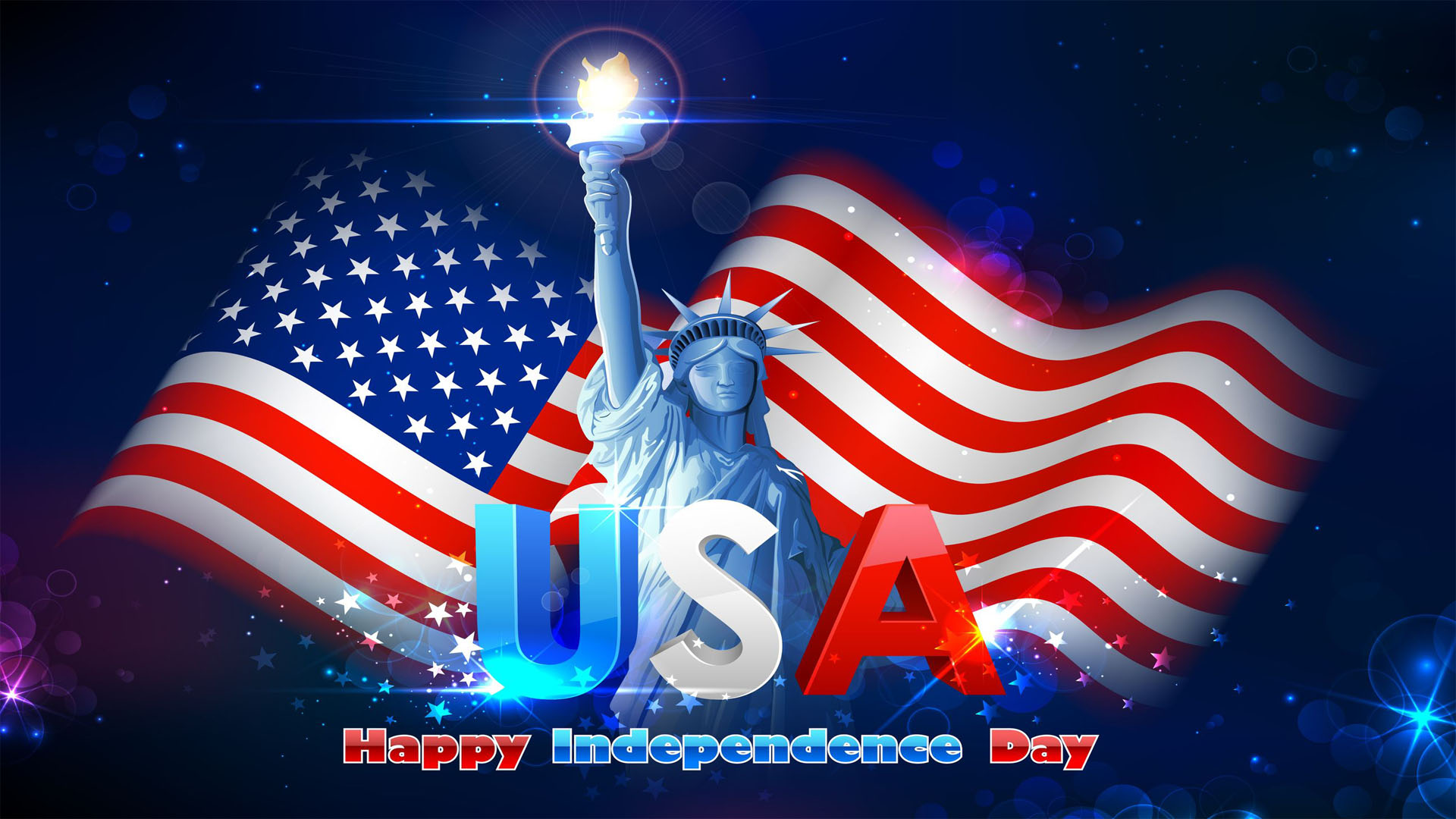 July 4th Happy Independence Day Wallpaper Desktop Home