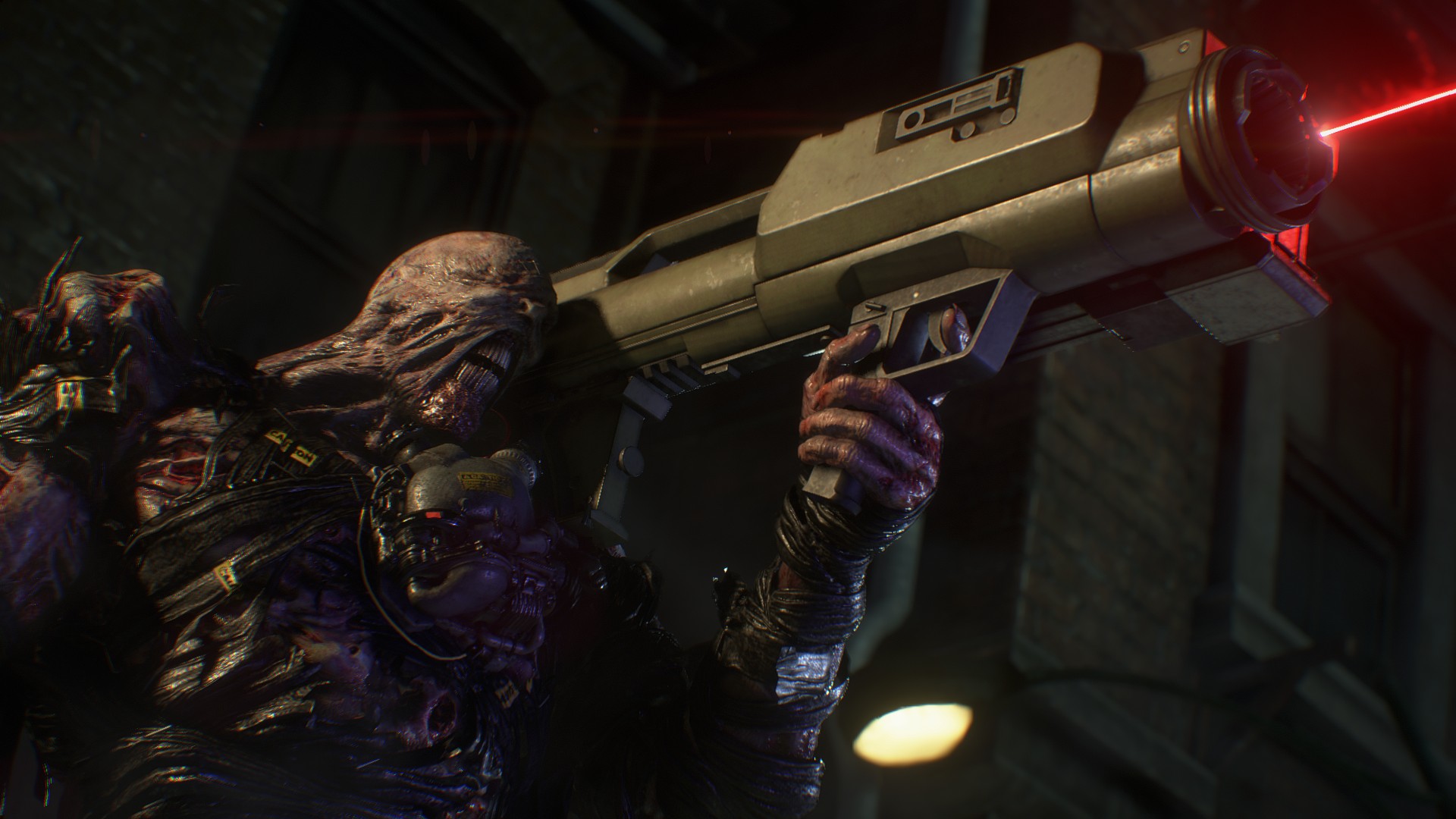 New Resident Evil Remake Image Show Nemesis In Terrifying