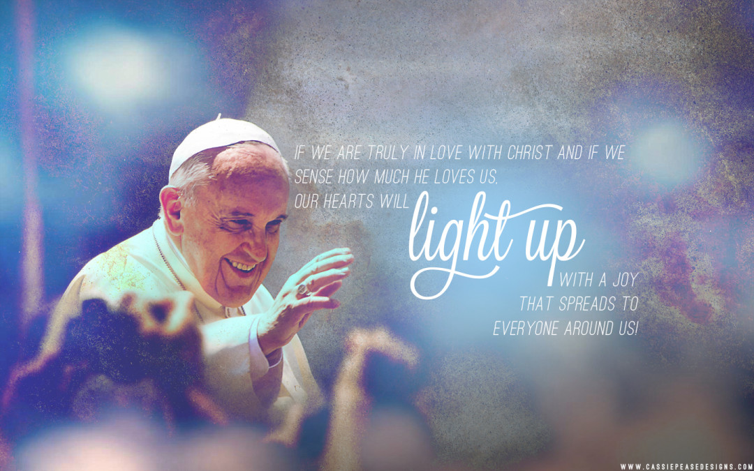 Pope Francis Light Up Desktop Wallpaper Cassie Pease Designs