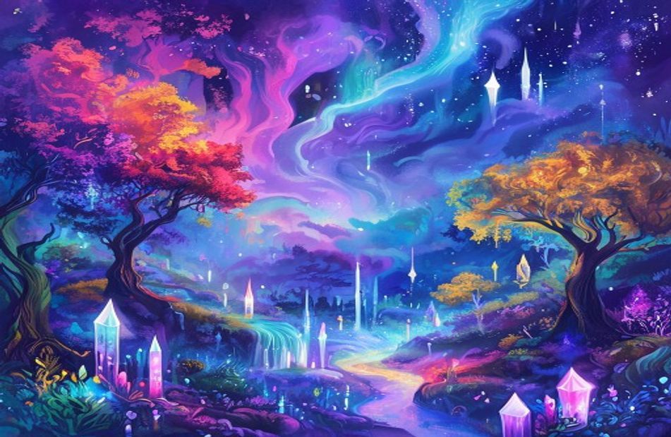 Powder Arcane Wallpaper