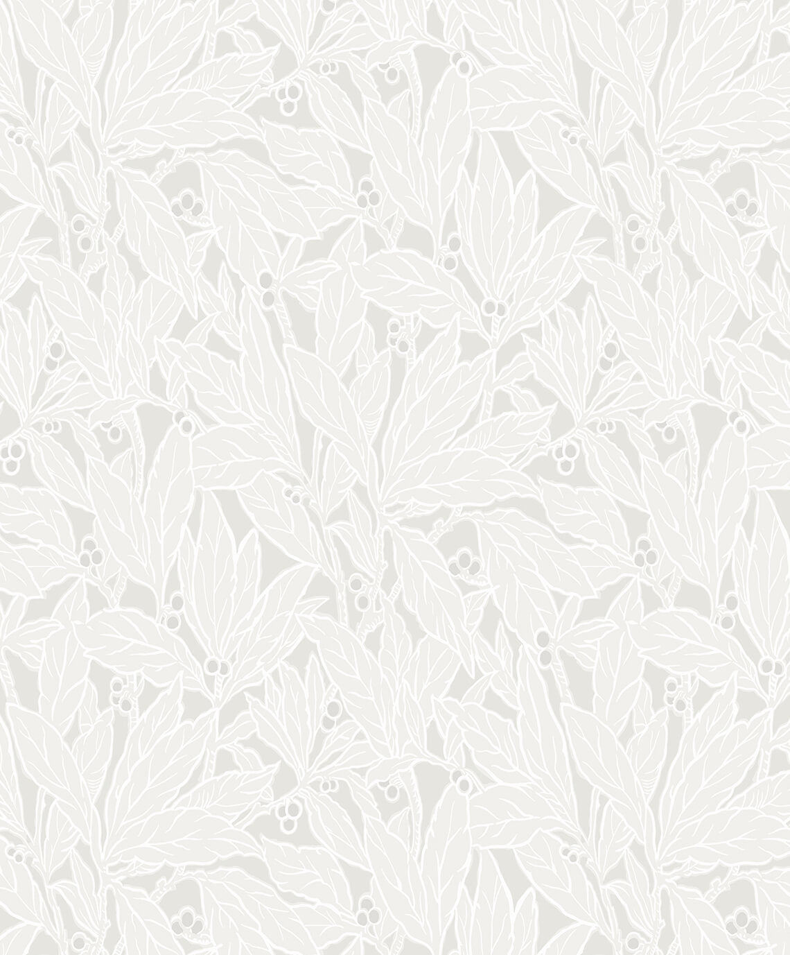 Et12805 Seabrook Legacy Prints Leaf And Berry Wallpaper