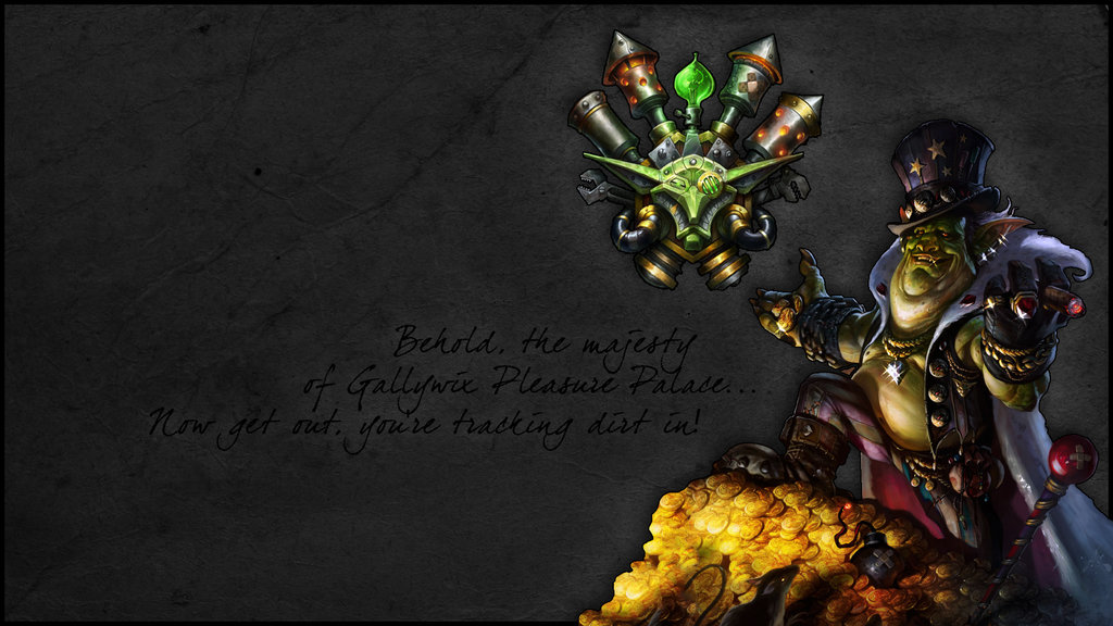 World Of Warcraft Goblin Wallpaper By Psychovivi