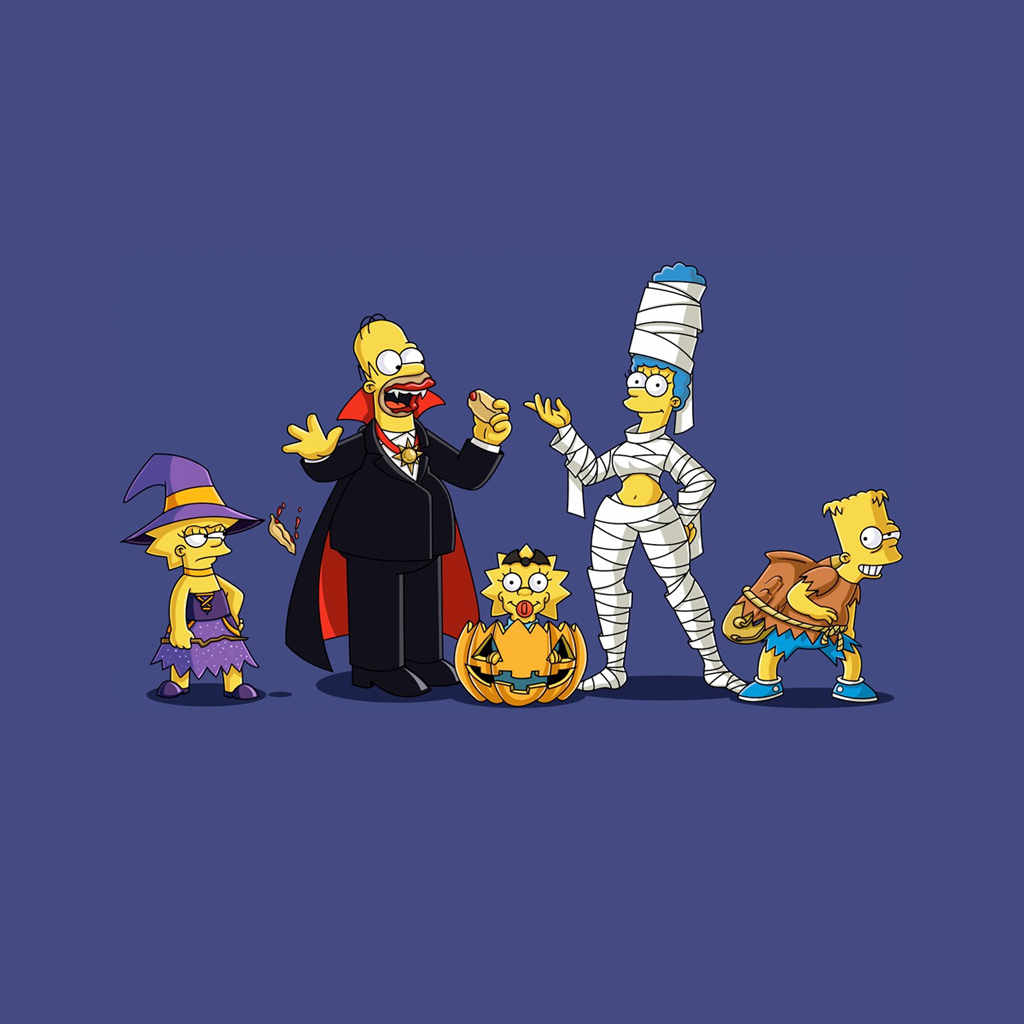 Halloween Cartoon Ics Ipad Mini Wallpaper Hd