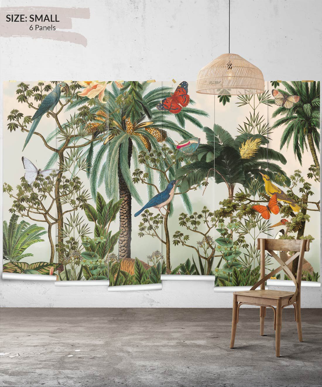 Jungle Heritage Mural Tropical Wallpaper Milton King Usa