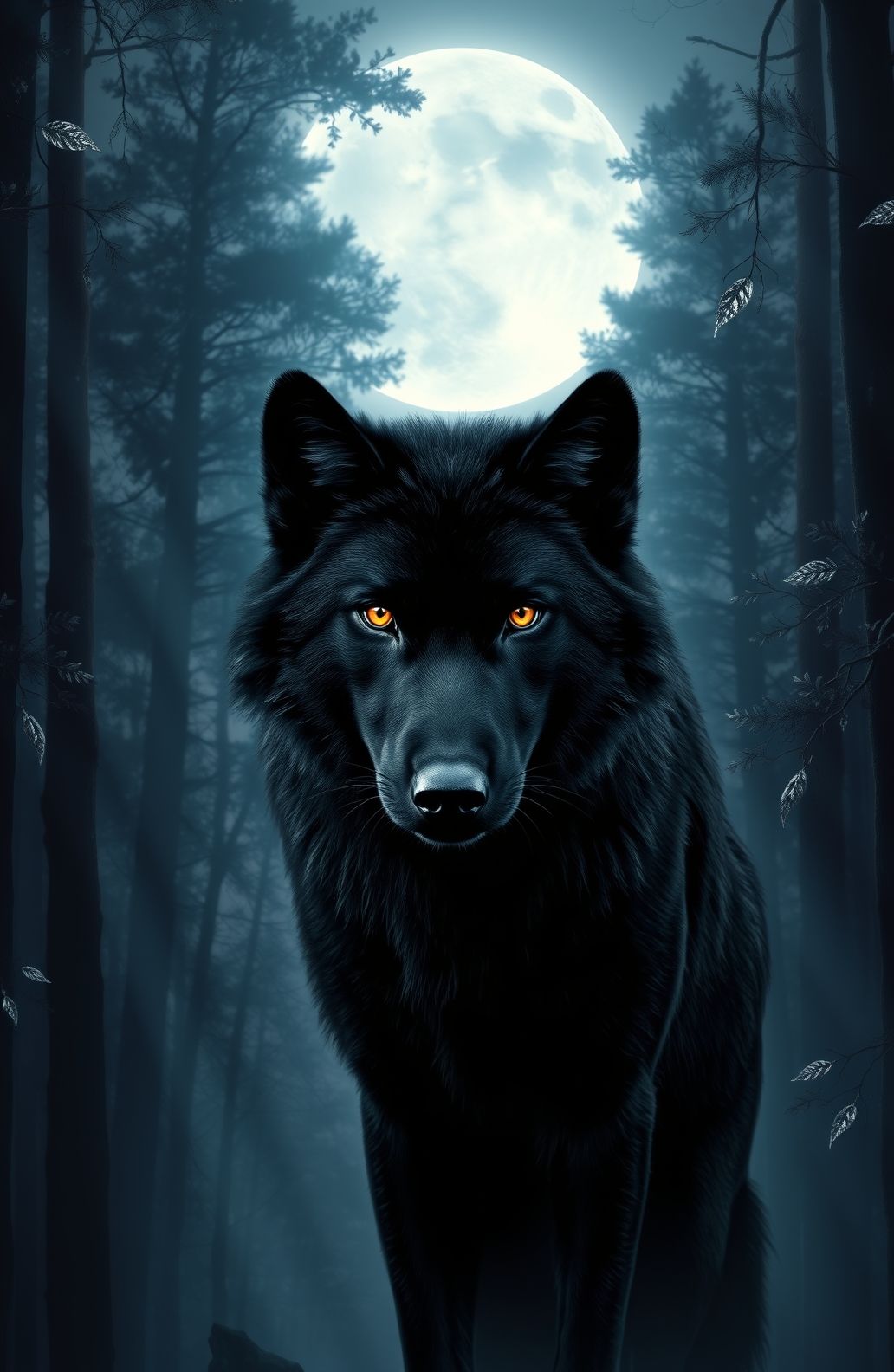 Black Wolf Wallpaper