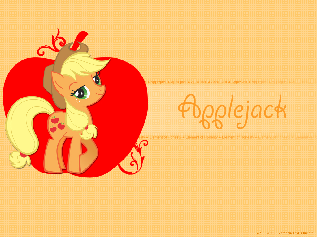 Mlp Fim Applejack Desktop Wallpaper And Mobile