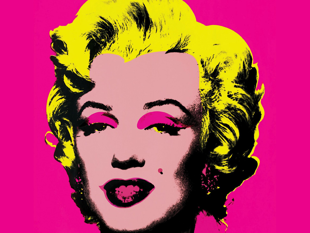 Andy Warhol Wallpaper Pop Art Monroe HD Desktop