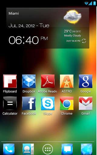 Jelly Bean HD Theme In V1