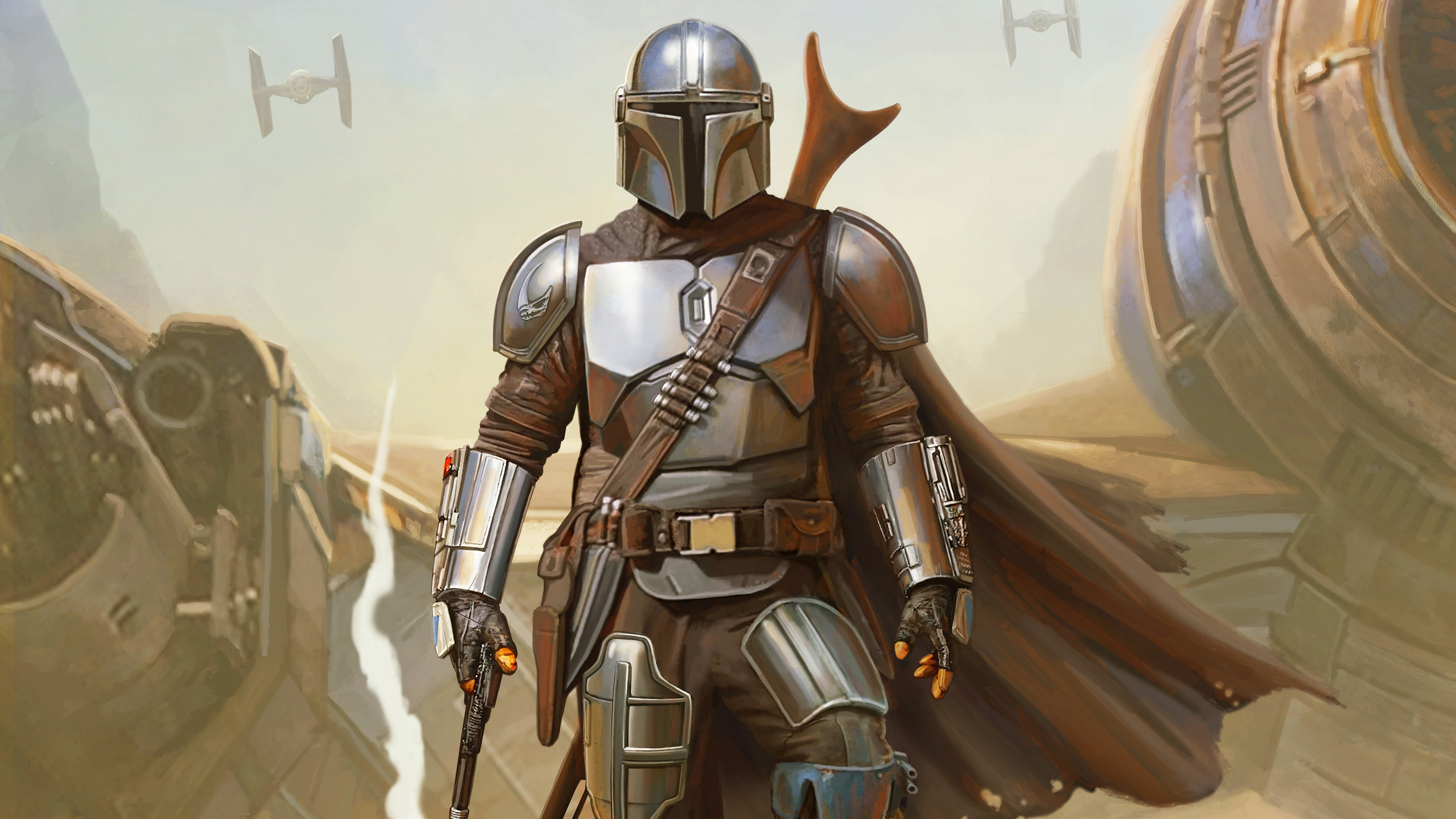 The Mandalorian Star Wars Tv Show Wallpaper