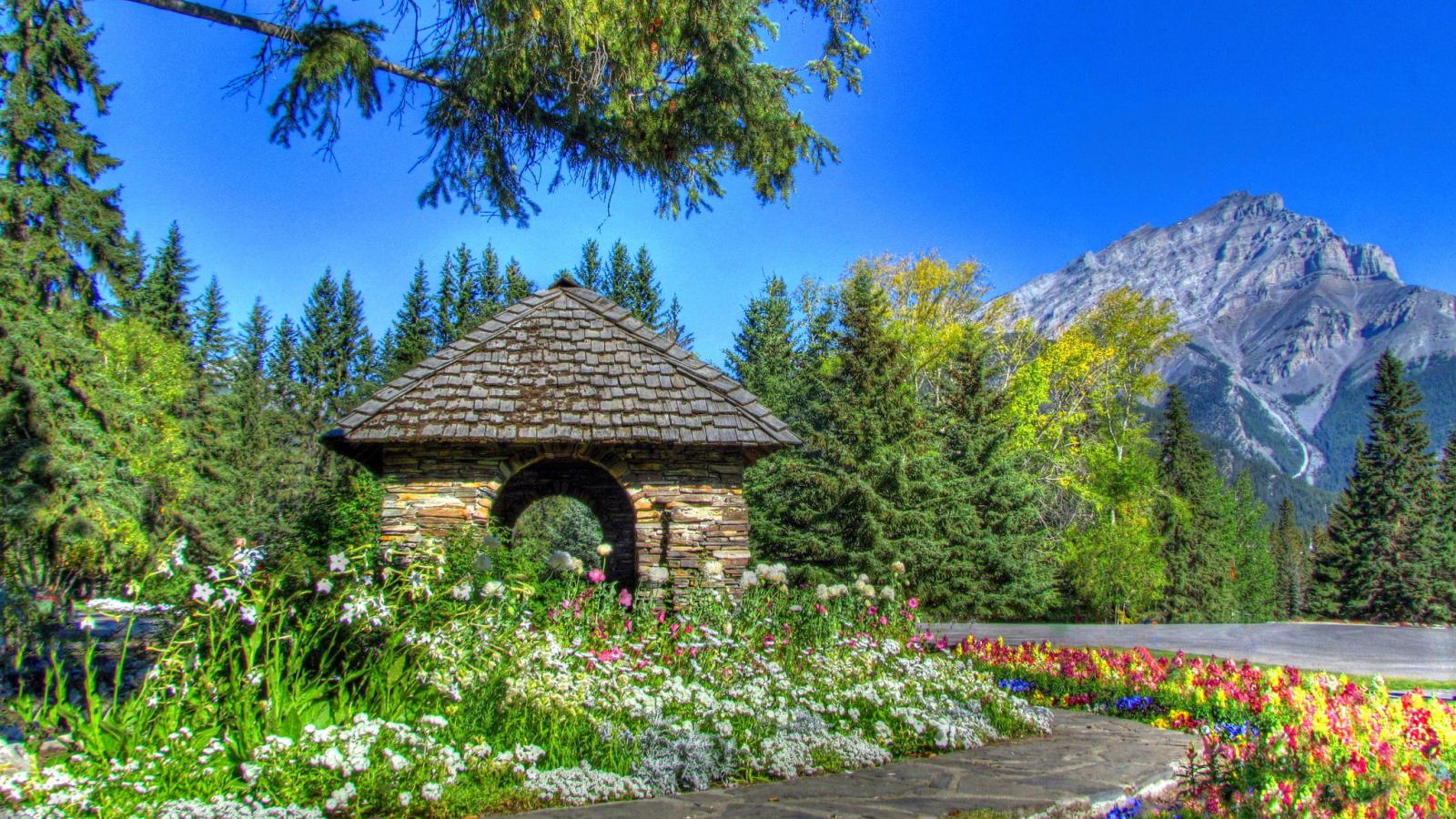 Gardens Banff National Park High Quality And Resolution