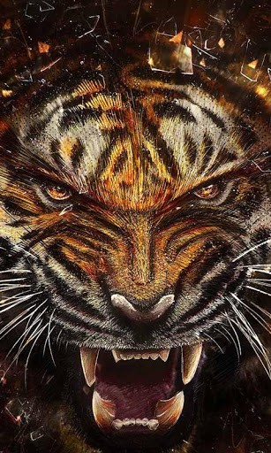 The Amazing Cool Neon Tiger Live Wallpaper Get It For