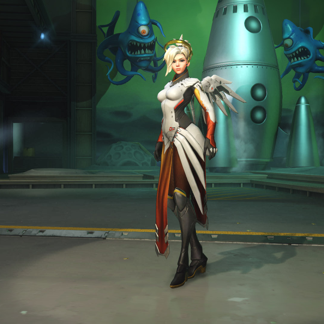 Mercy Skin Classic Wallpaper