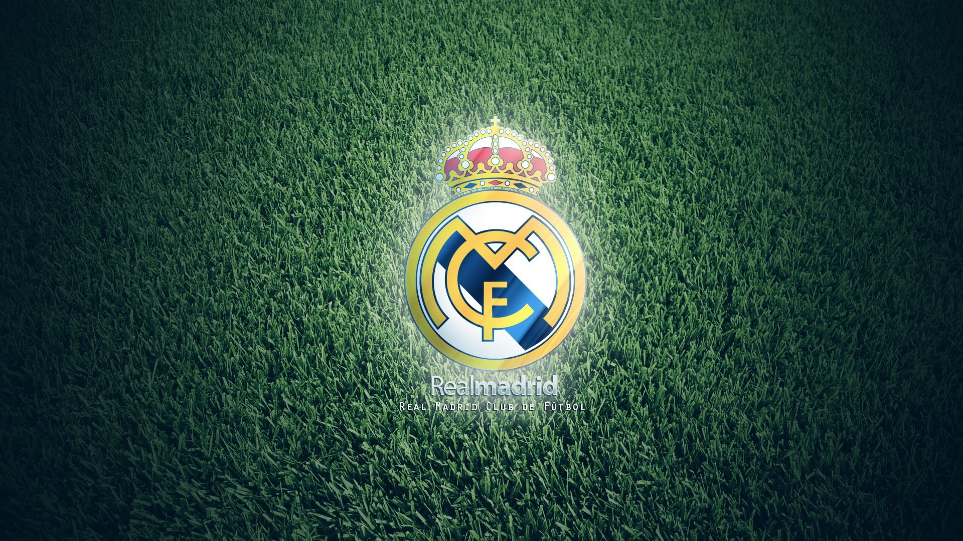 Real Madrid Logo 3d Cool Background Wallpaper HD