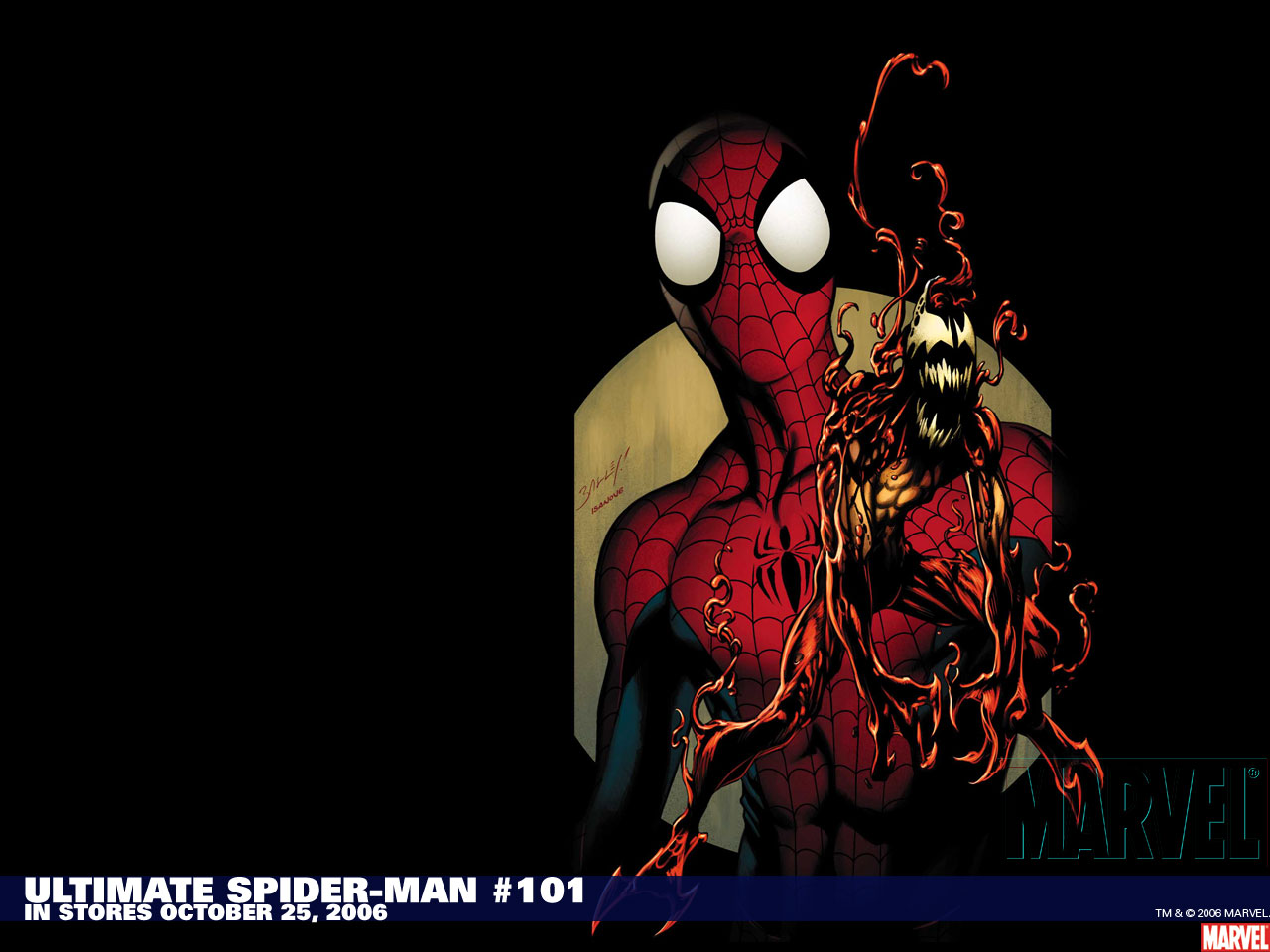 Spider man Carnage Wallpaper 1280x960 Spiderman Carnage Marvel