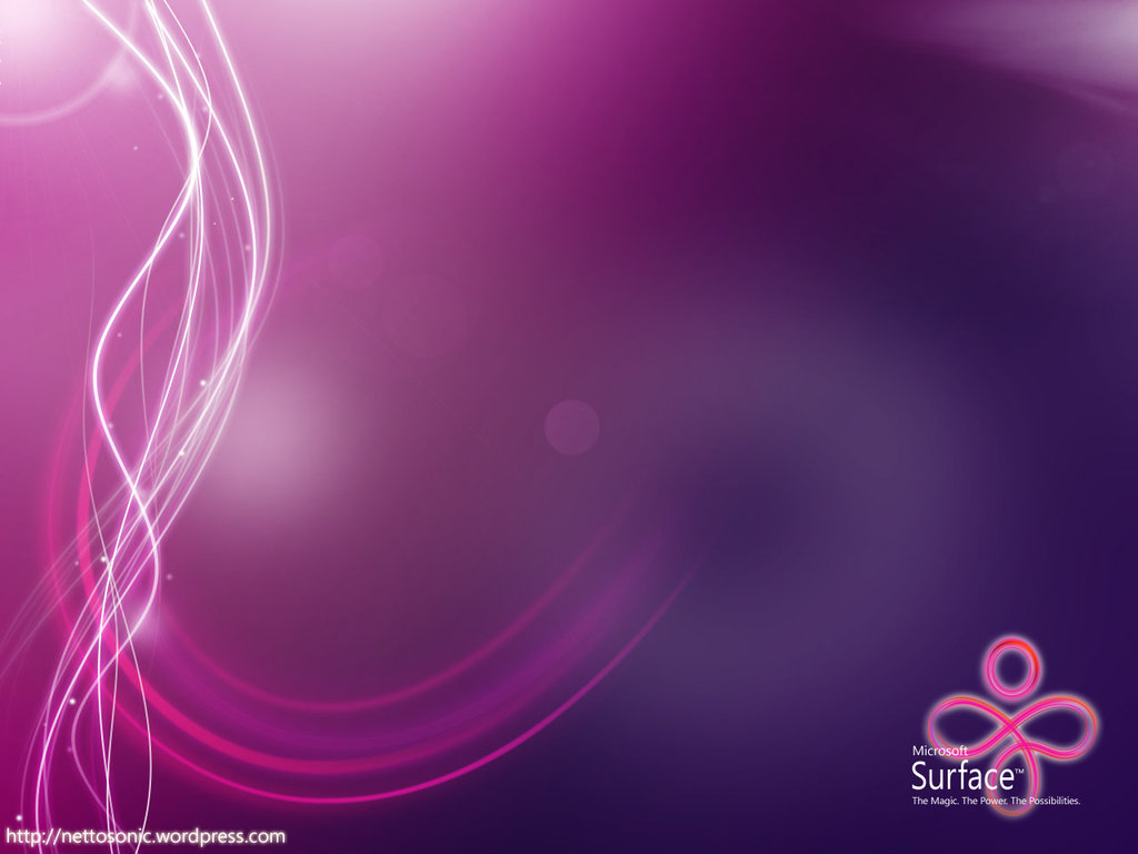 My Microsoft Surface Wallpaper by NettoSonic on