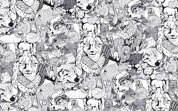 Best Wallpaper Animal Print Seamless Pattern By Vectors On