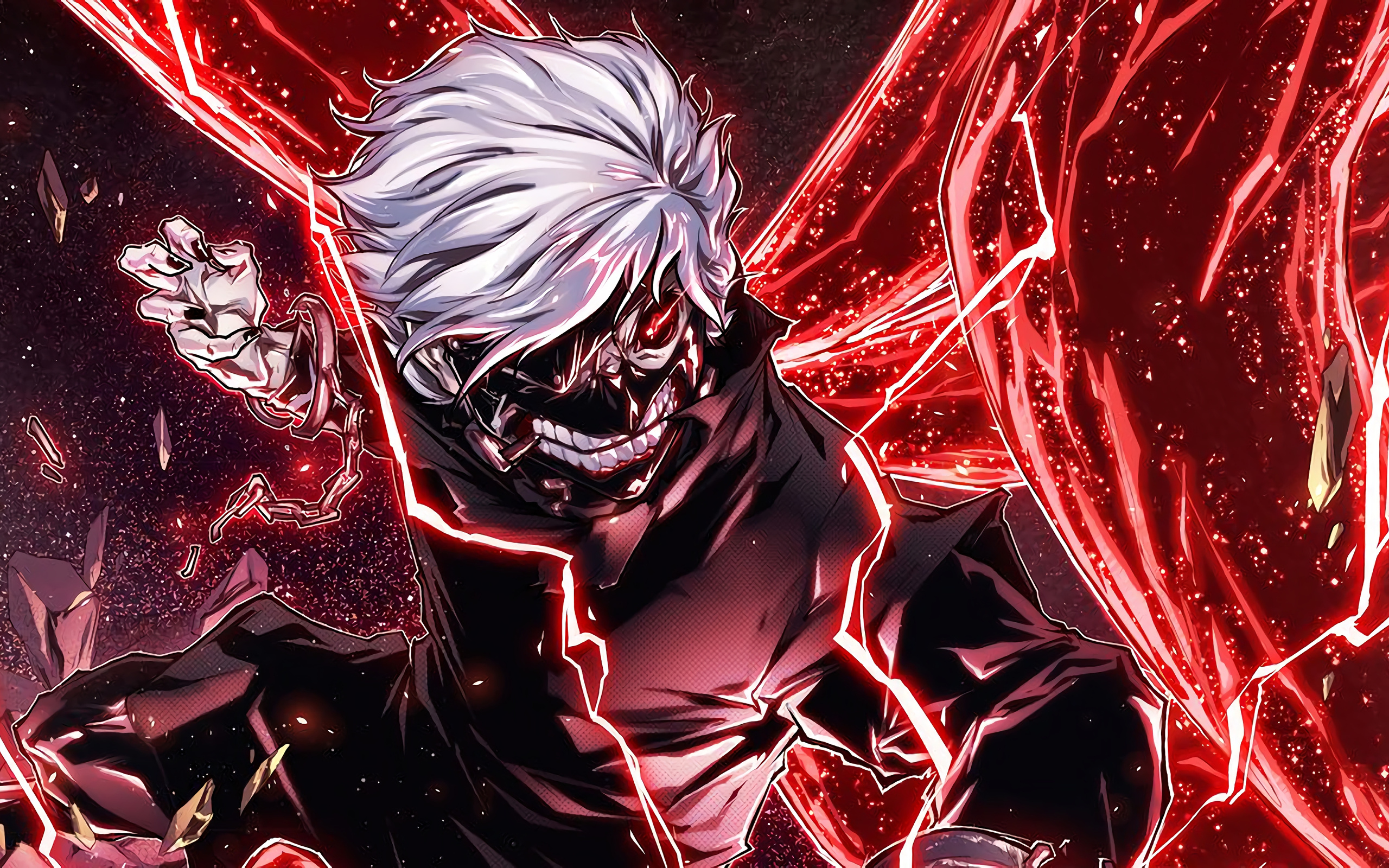 Ken Kaneki Tokyo Ghoul 4k Wallpaper Resolution HD Image