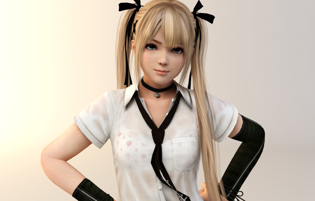 Wallpaper Look The Game Dead Or Alive Tails Marie Rose Image