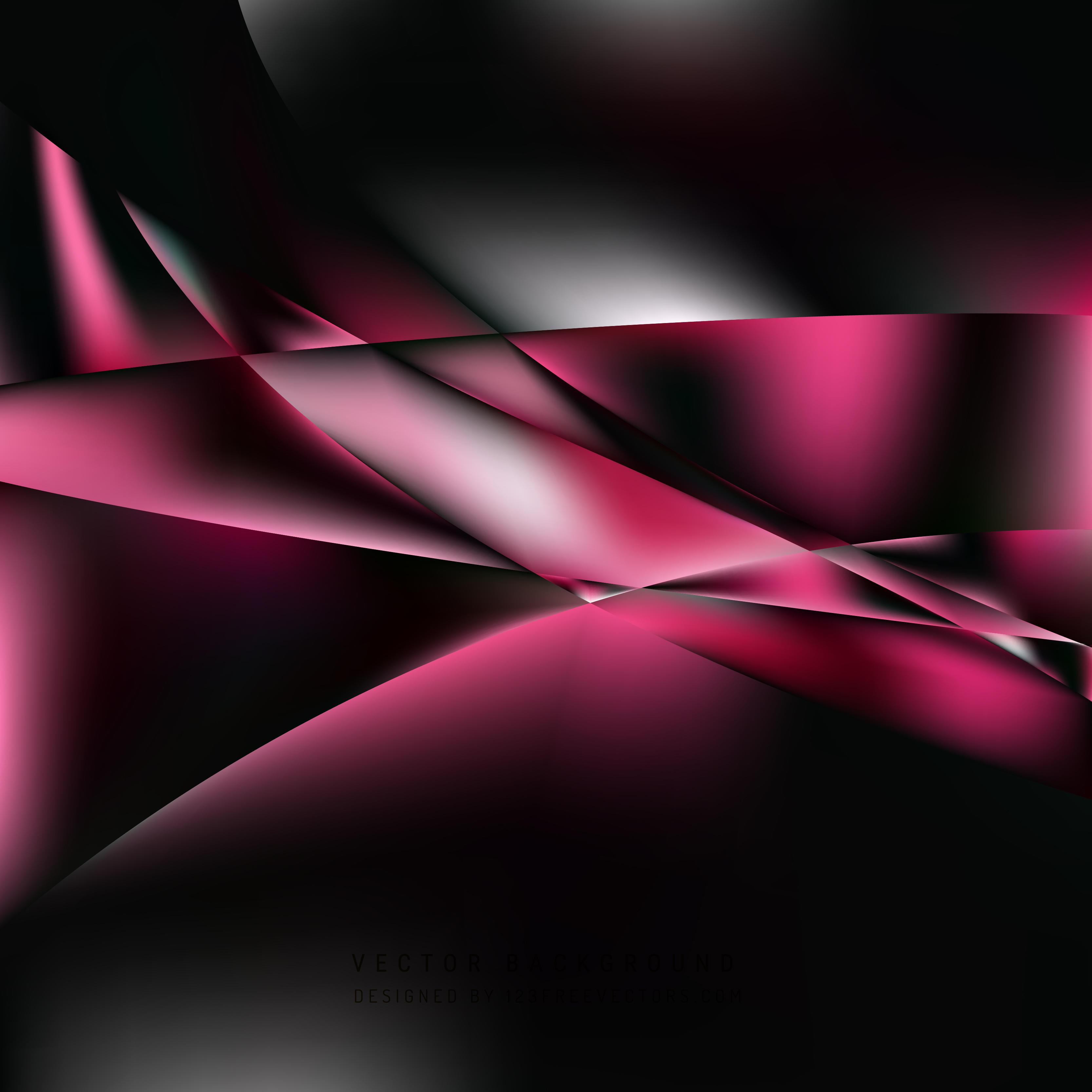 Black Pink Abstract Background