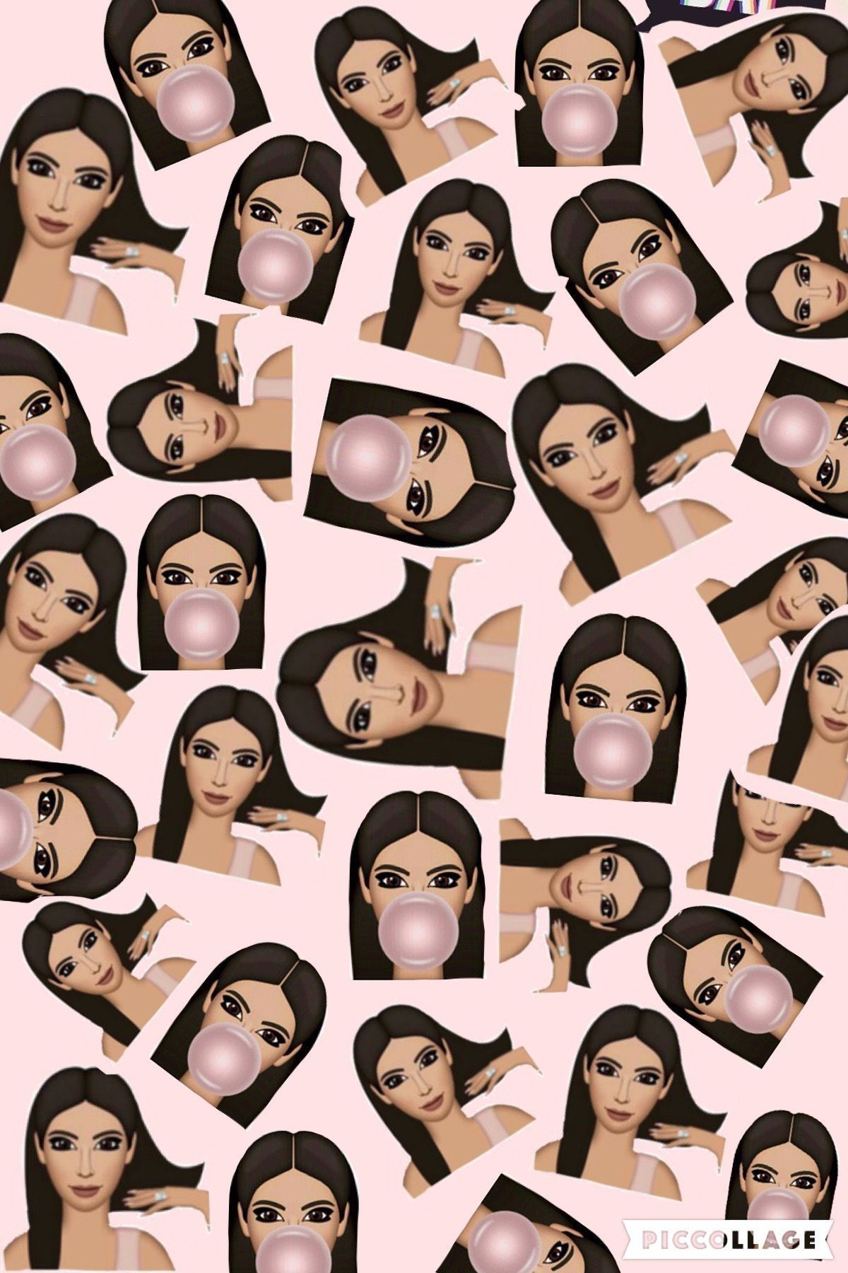 Kim Kardashian iPhone Wallpaper Top