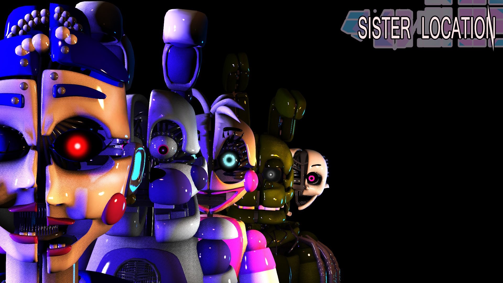 Five Nights At Freddys Sister Location Wallpaper