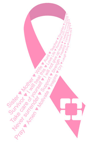 Breast Cancer Awareness Ribbon Transparent Background