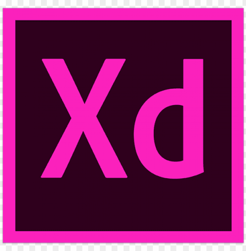 Adobe Xd Icon Logo Template Suite Png Image With
