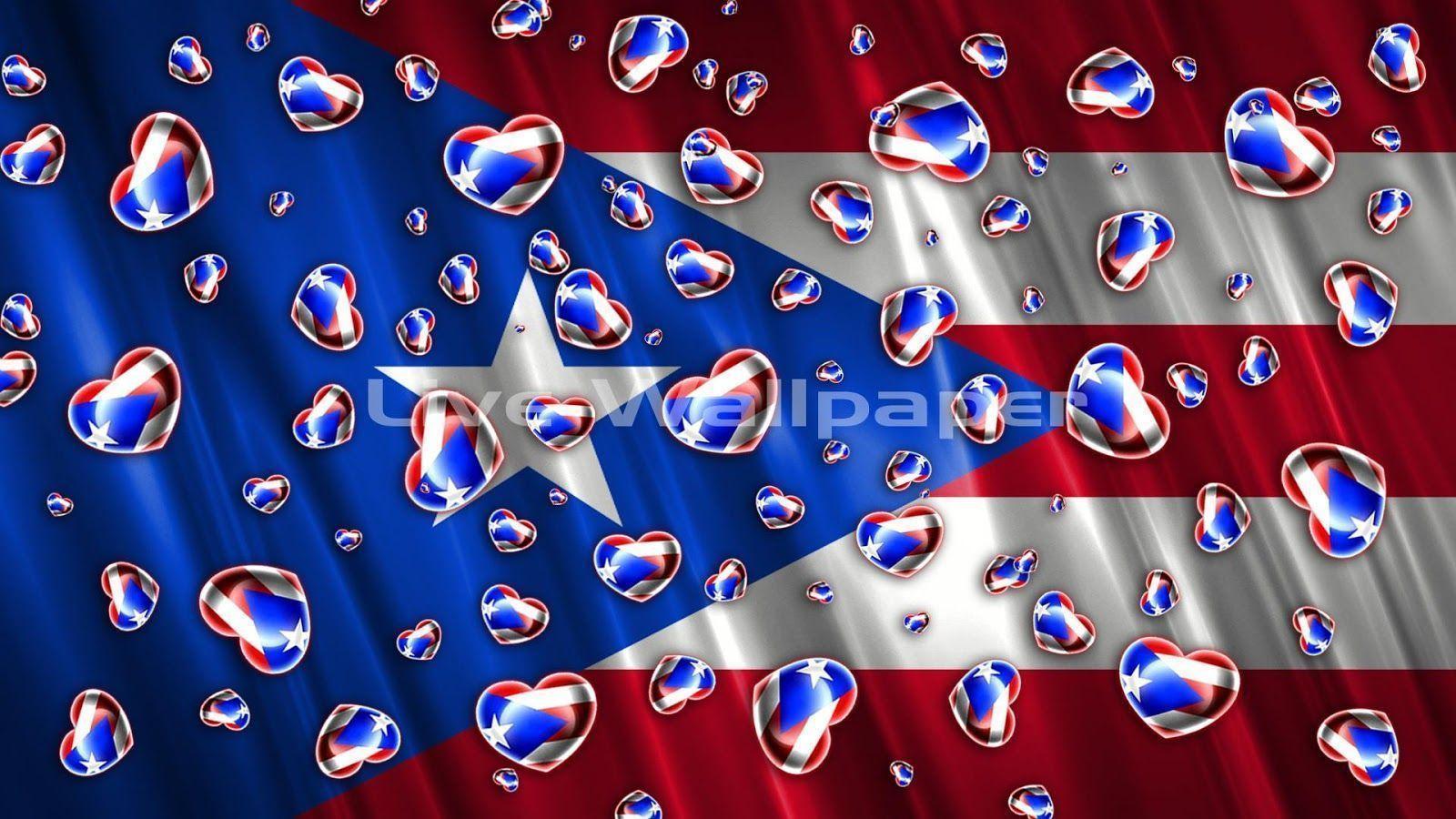 Puerto Rican Flag Wallpaper
