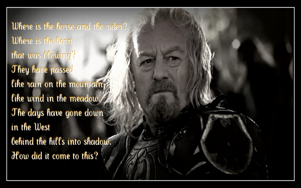 Middle Earth And Beyond Wallpaper Theoden