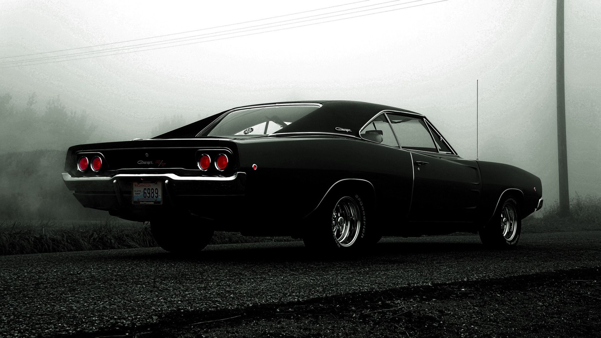Charger On A Misty Morning Motor Envy Muscle