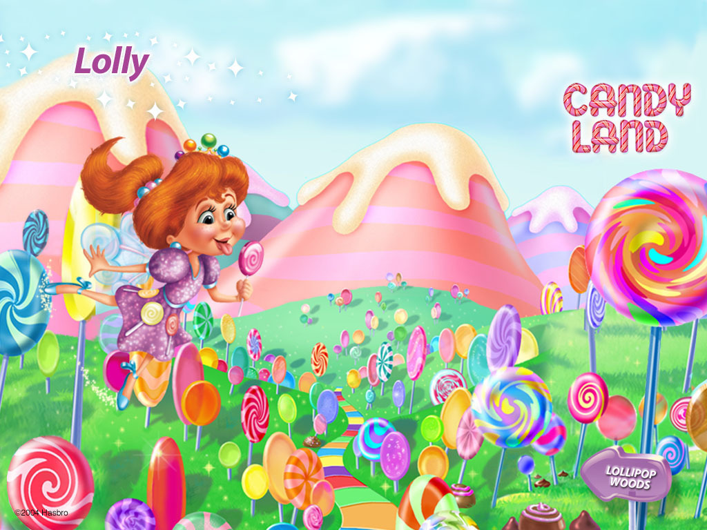 Candy Land Image Lolly HD Wallpaper And