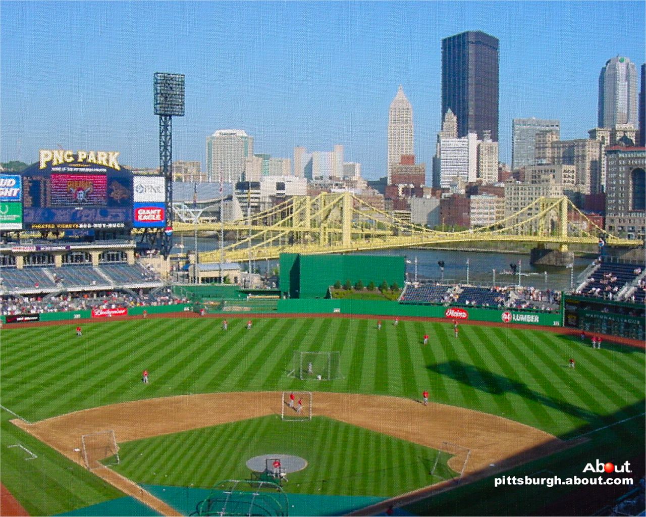 Pittsburgh Pirates PNC Park HD Wallpaper for your desktop background