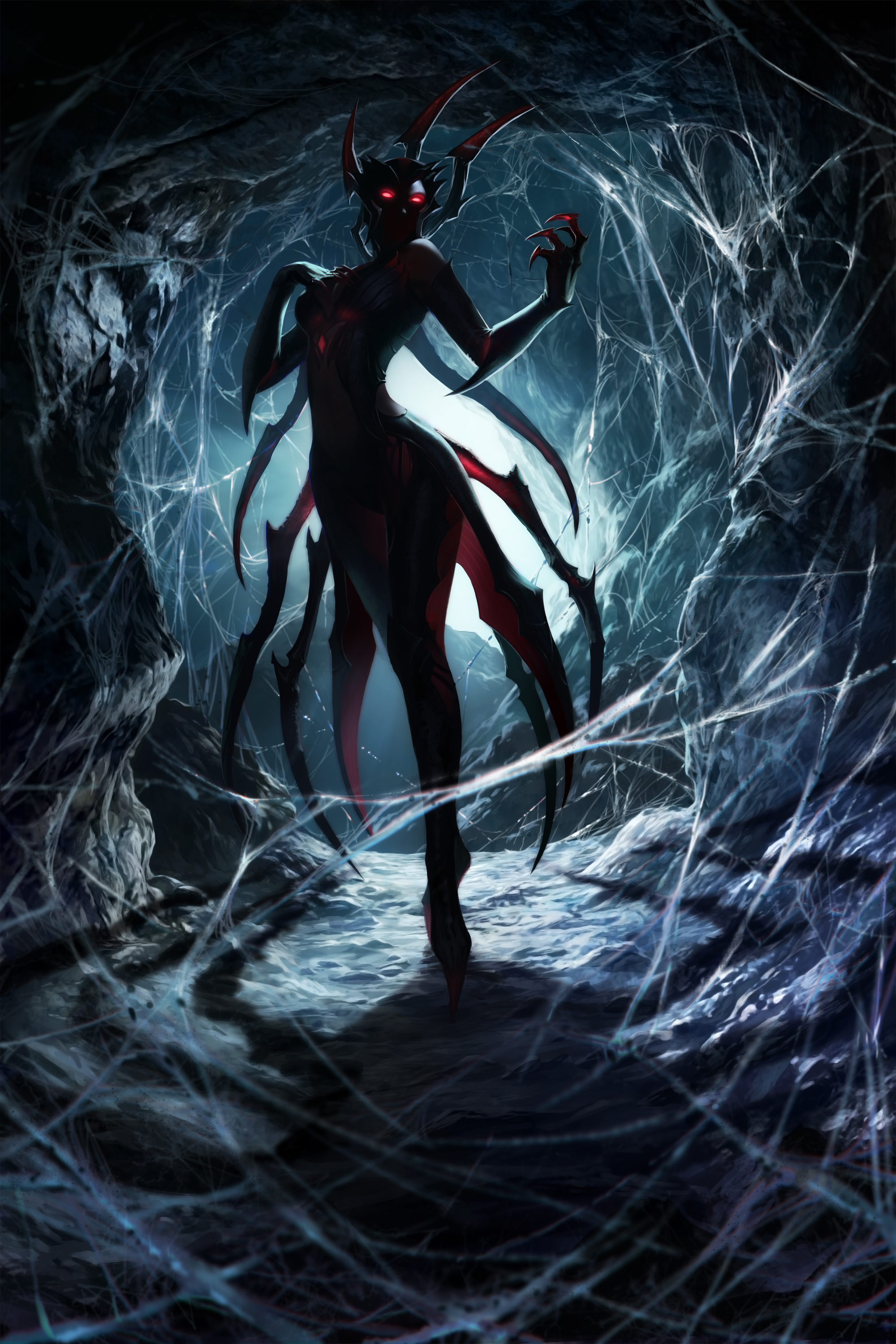 Elise The Spider Queen Revealed Posted By Neeksnaman On Wed