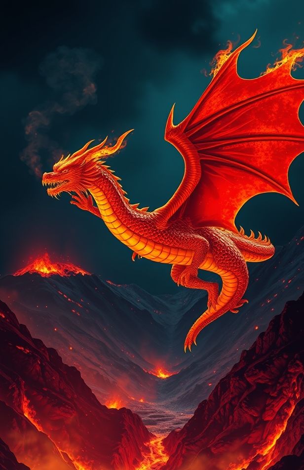 Fire Dragon Wallpaper