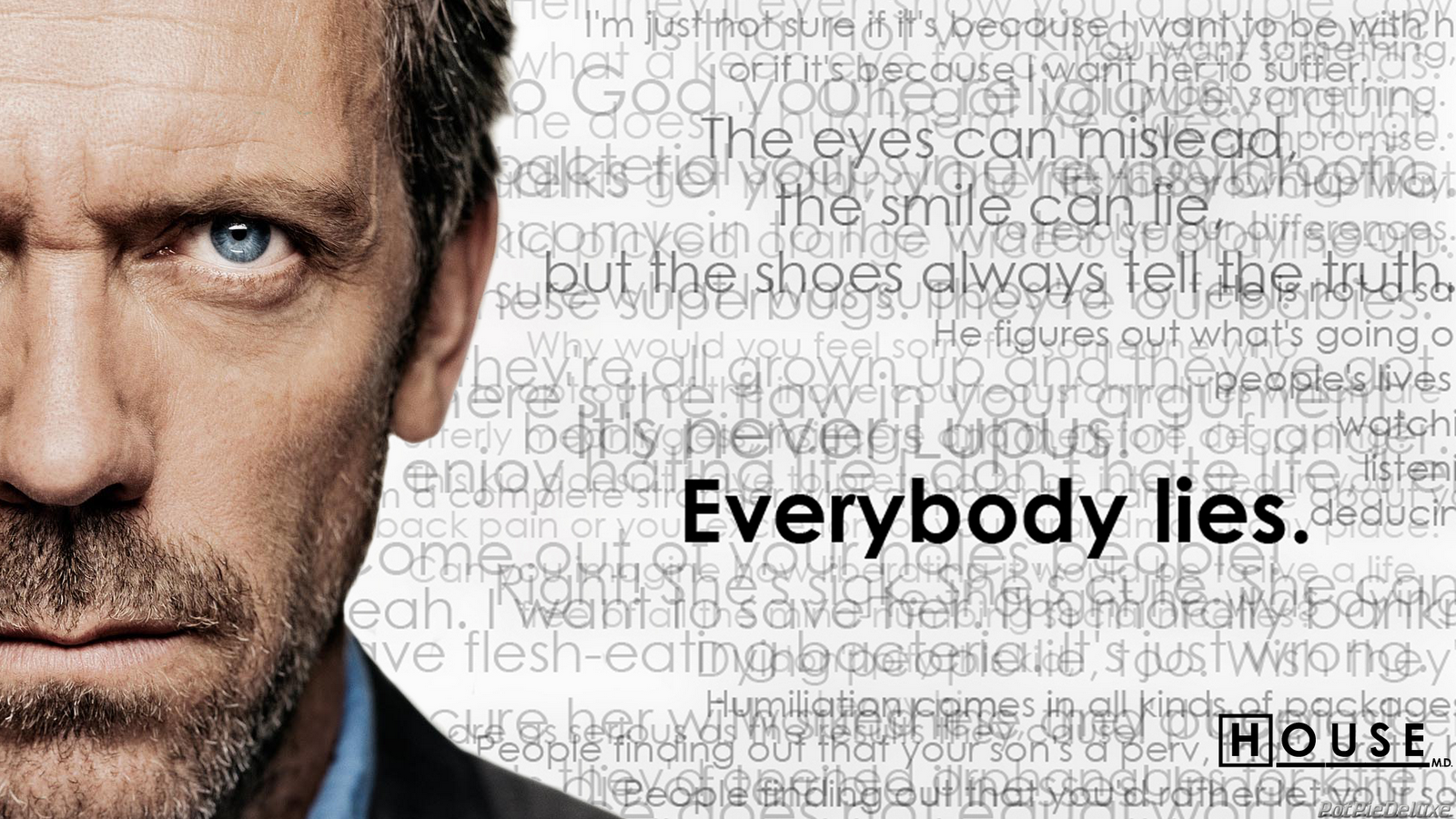 Dr House Wallpaper 1600x900 Dr House Hugh Laurie House MD