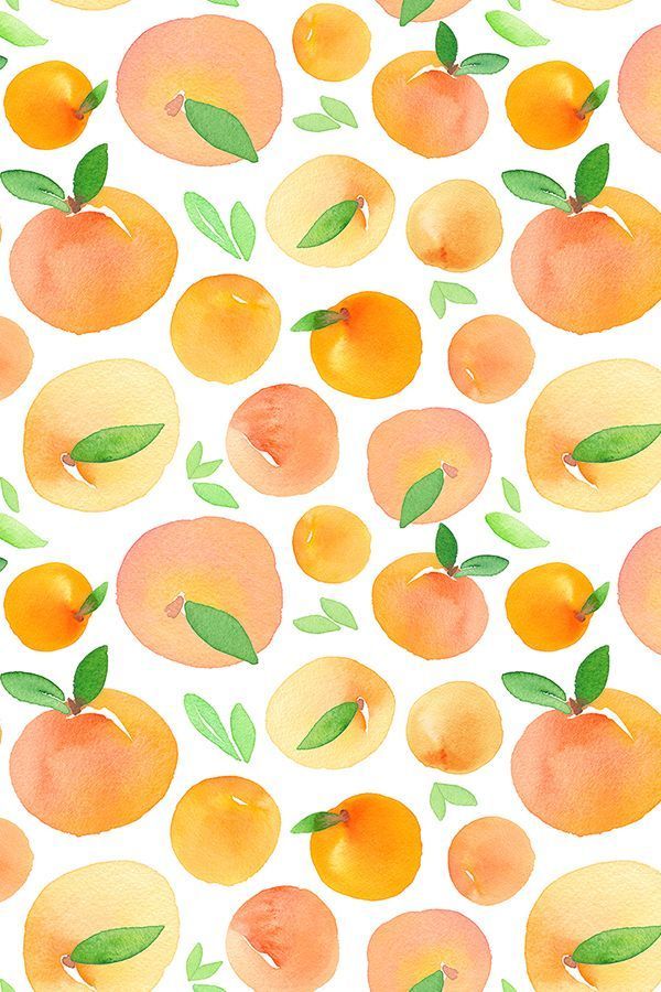 Free download Hand painted watercolor peaches by dinaramay Available in ...