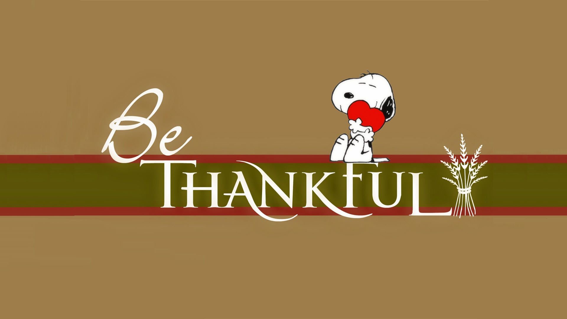 Peanuts Thanksgiving Wallpaper