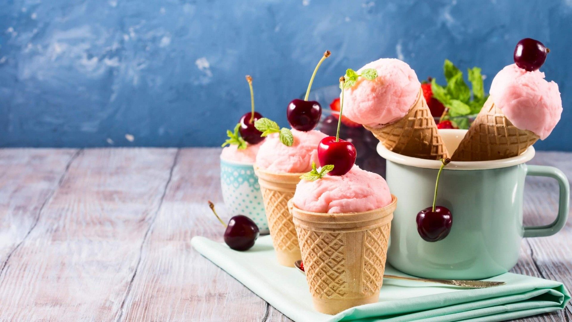Ice Cream Cone Wallpaper For Desktop Best HD