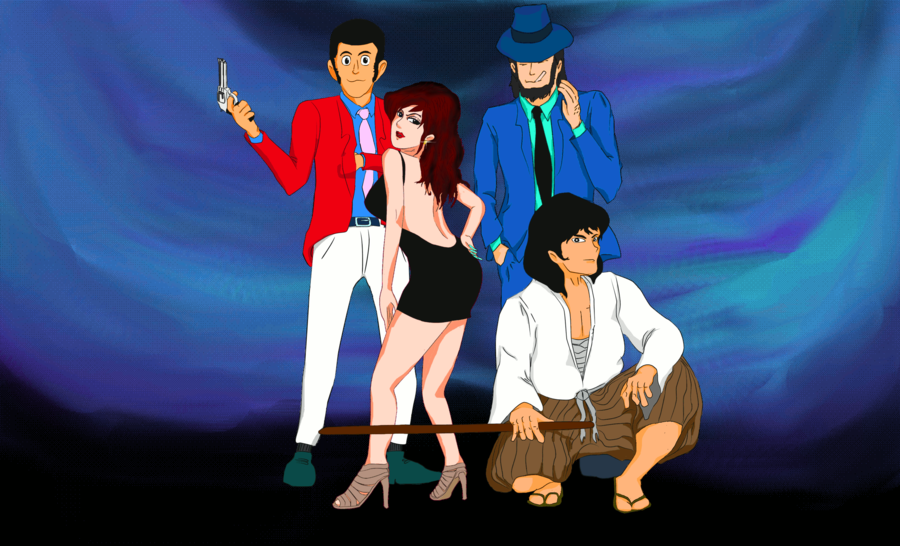 Lupin Wallpaper By Deathmoverz24