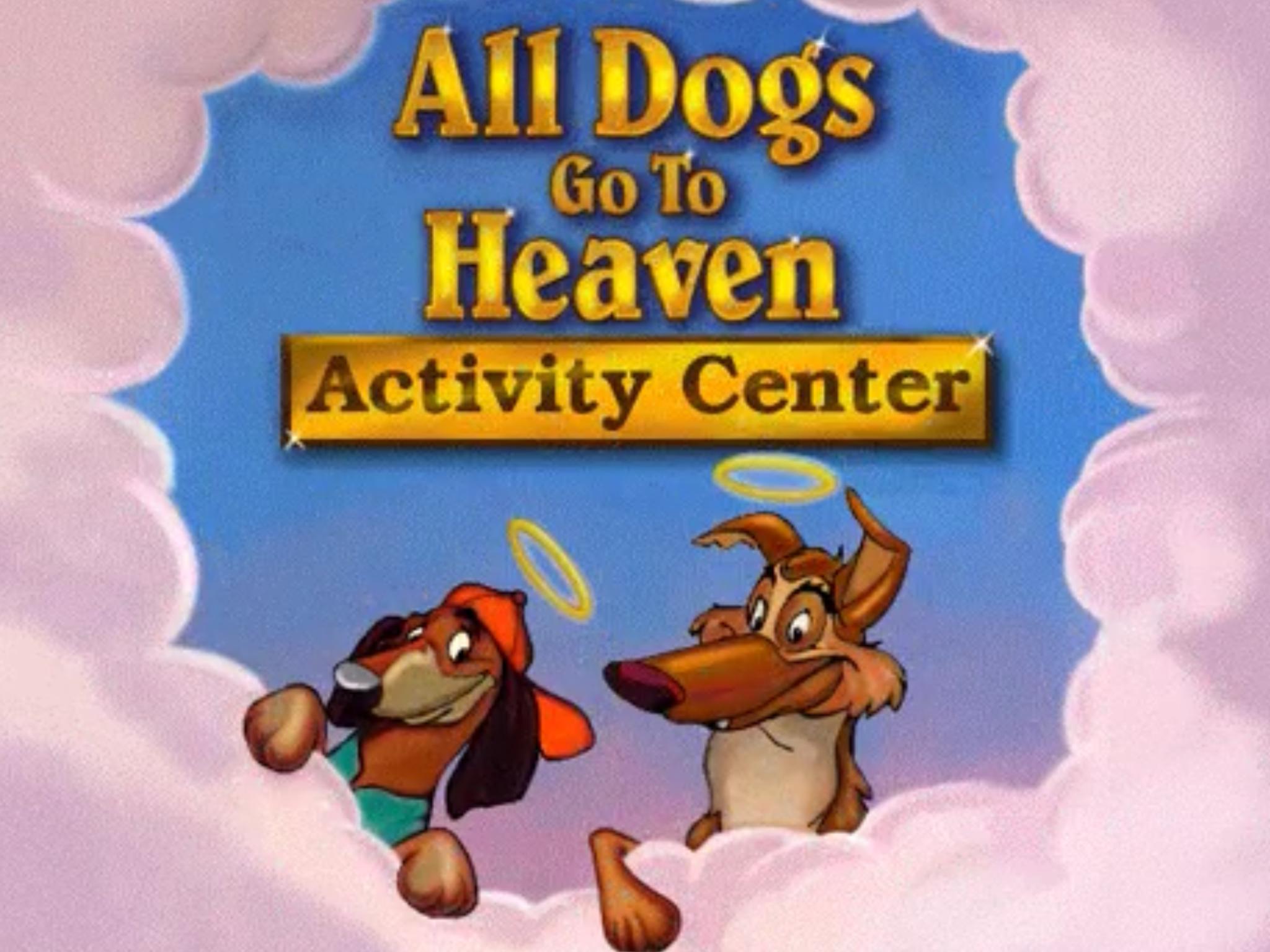 All Dogs Go To Heaven Activity Center Video Game